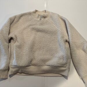 Athleta Sherpa Crew w/ Pockets - Size Small